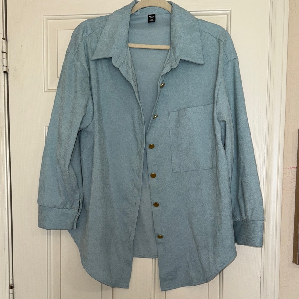 Light Blue Button-Up Shirt